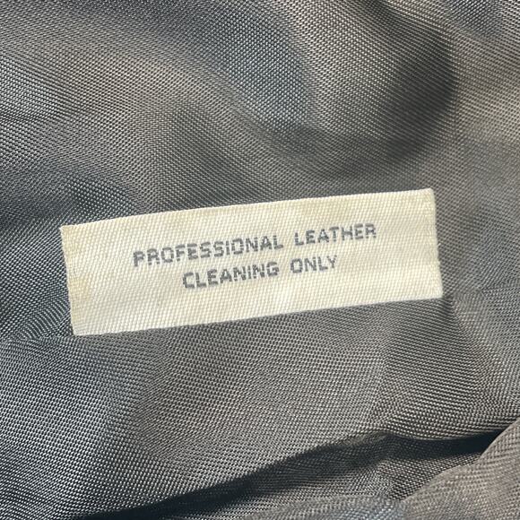 90's SIENA STUDIO Chocolate Brown Leather Mini Skirt Women 4 Steampunk Y2K Fest - Picture 5 of 7